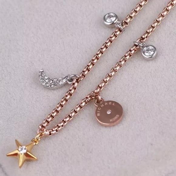 NEW Michael Kors Celestial Charm Slider Bracelet - Picture 6 of 10